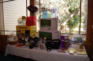 Raffle Prize Table 