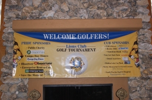 2016 Annual Charity Golf Tournament Banner