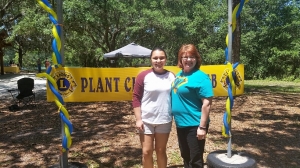 Plant City HS Leo & Leo Advisor Linda Dunn