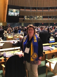 Members of the Plant City Lions Club Spend The Day At The United Nations in New York w/Other Lions From All Over The World - March 2018