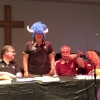 District Governor With Some Serious Head Gear