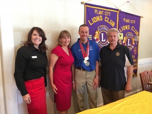 On April 24th we had a wonderful guest speaker. We would like to thank Sherry Wheelock, President & CEO, Julie Brecher, Development Consultant and William Corsi, Athlete Leader for visiting our club to share with us all about the Special Olympics Florida.